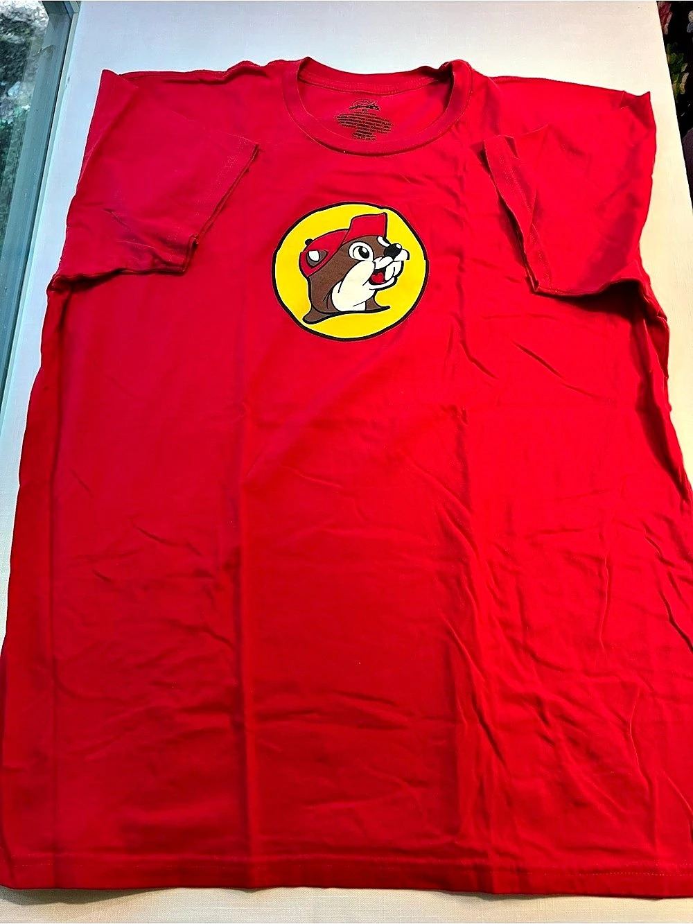 Buc-ee's Classic Red Logo T-Shirt Graphic Tee XL